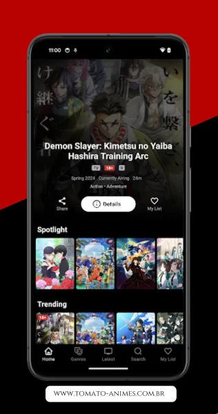 Watch Trending Animes On Tomato Animes